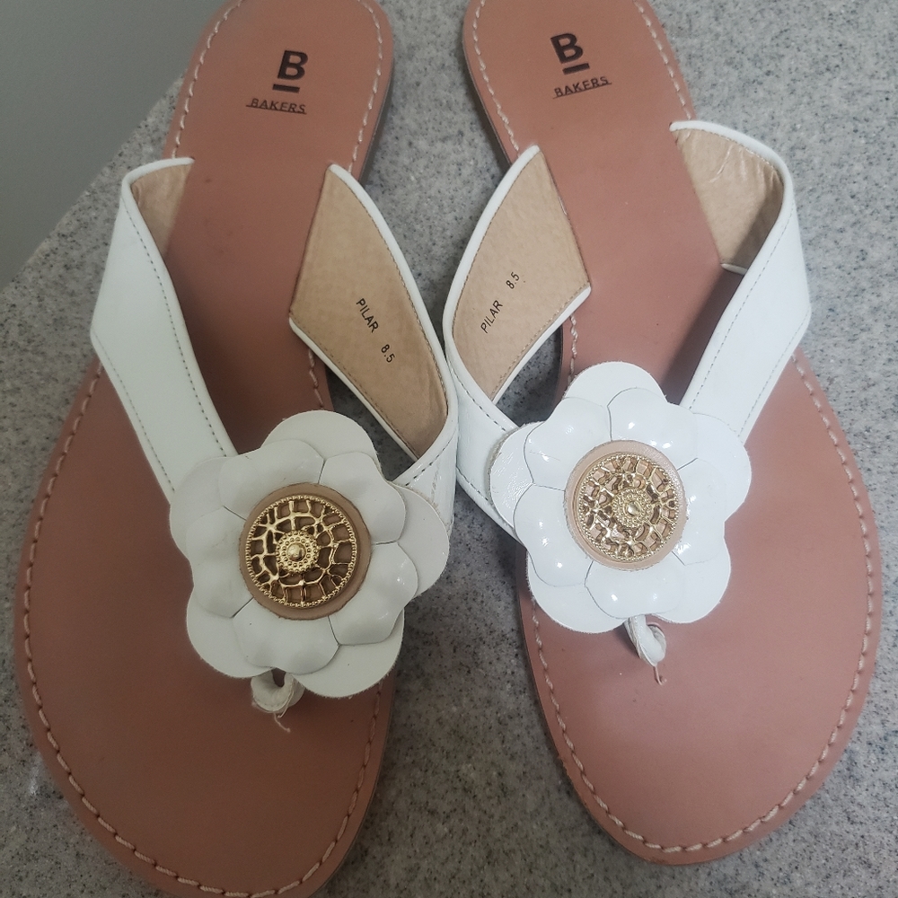 White Sandals